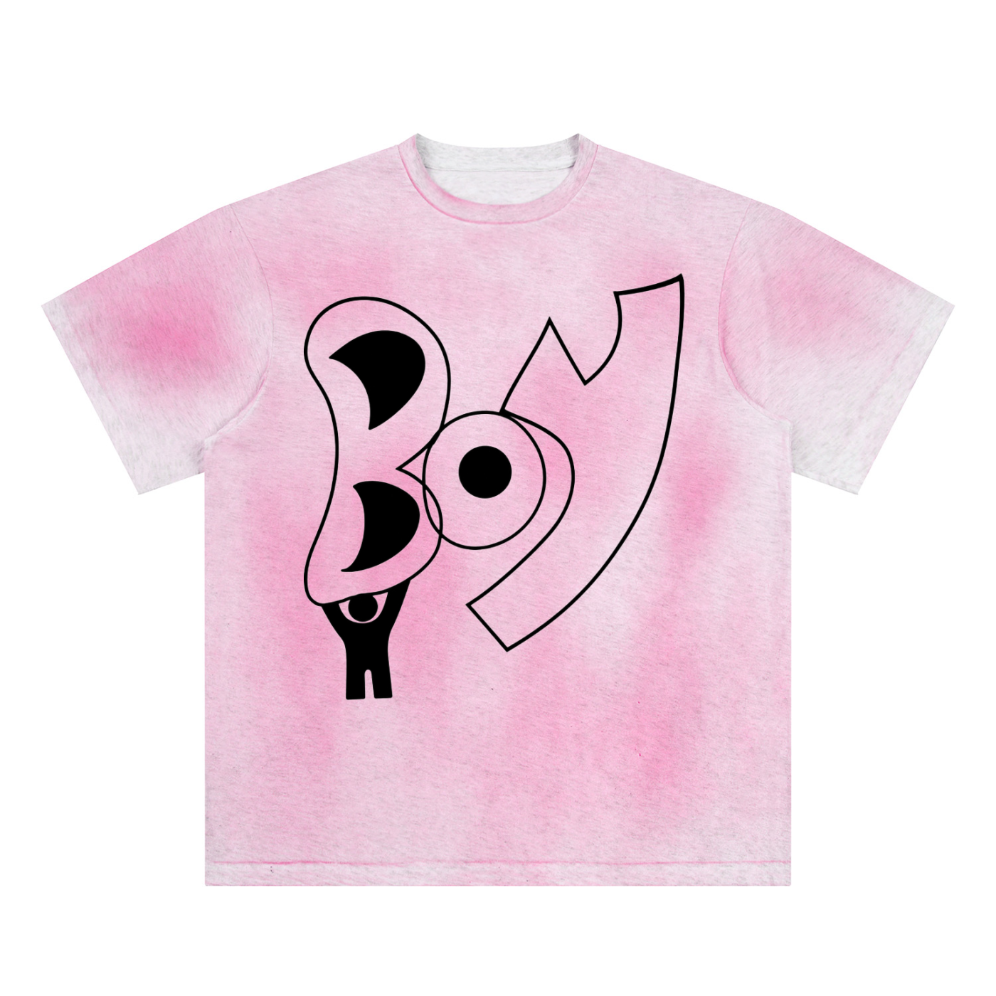Sun Fade Hand-Painted T-Shirt