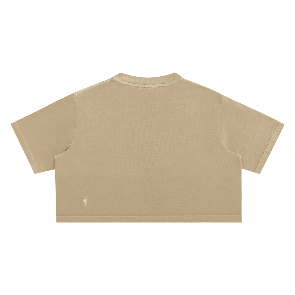 Snow Washed Crop Top
