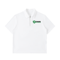 Half-Zip Cotton Polo Shirt