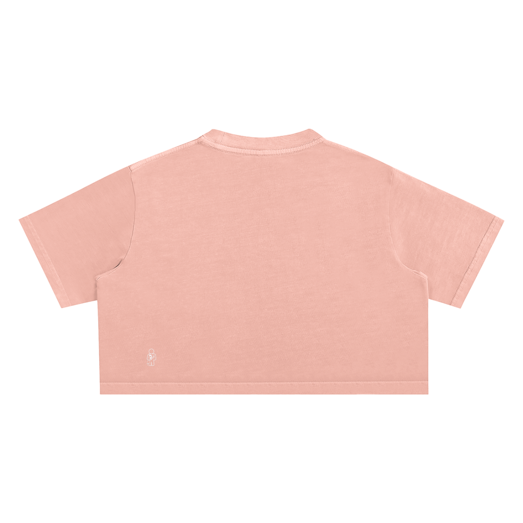 Snow Washed Crop Top