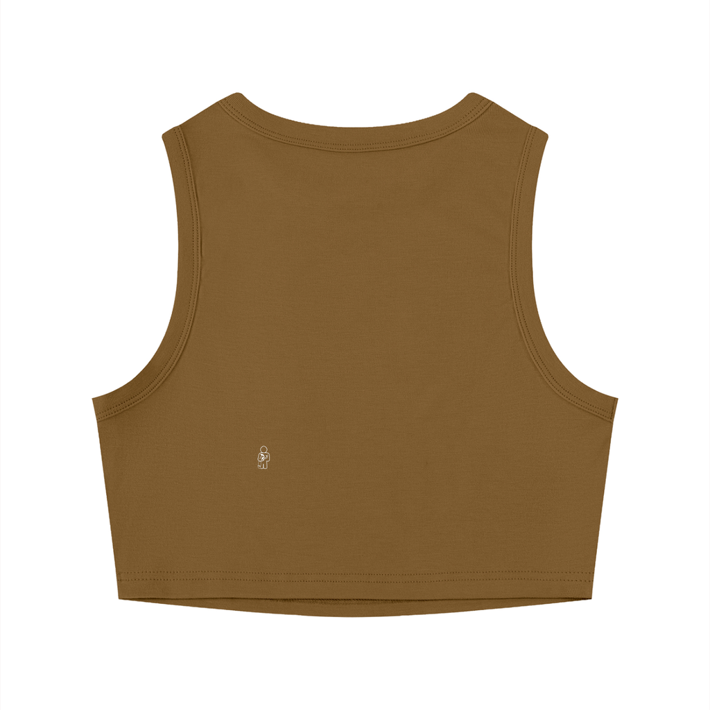 Women's Tight Crewneck Crop Tank Top