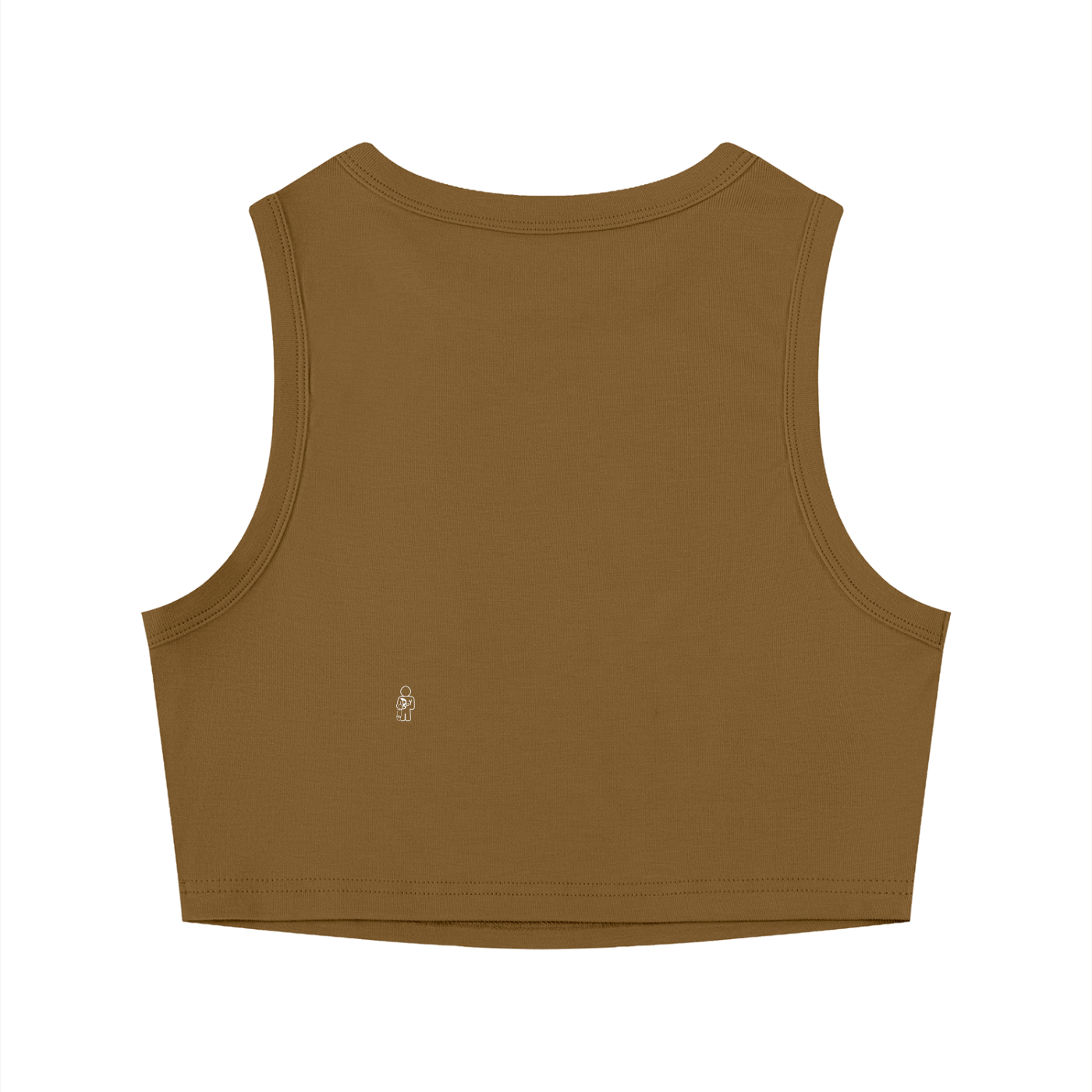 Women's Tight Crewneck Crop Tank Top