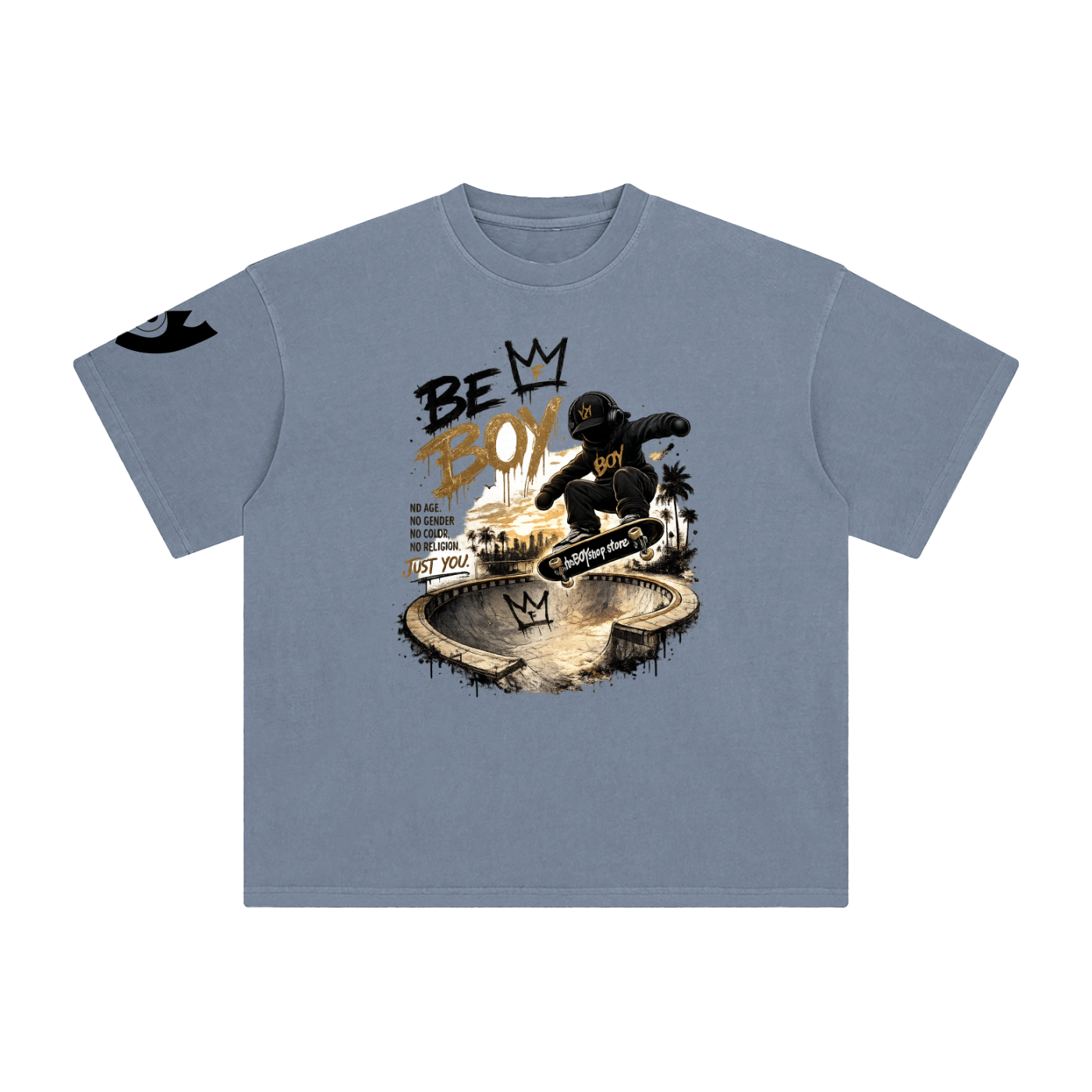 Enzyme Washed T-Shirt