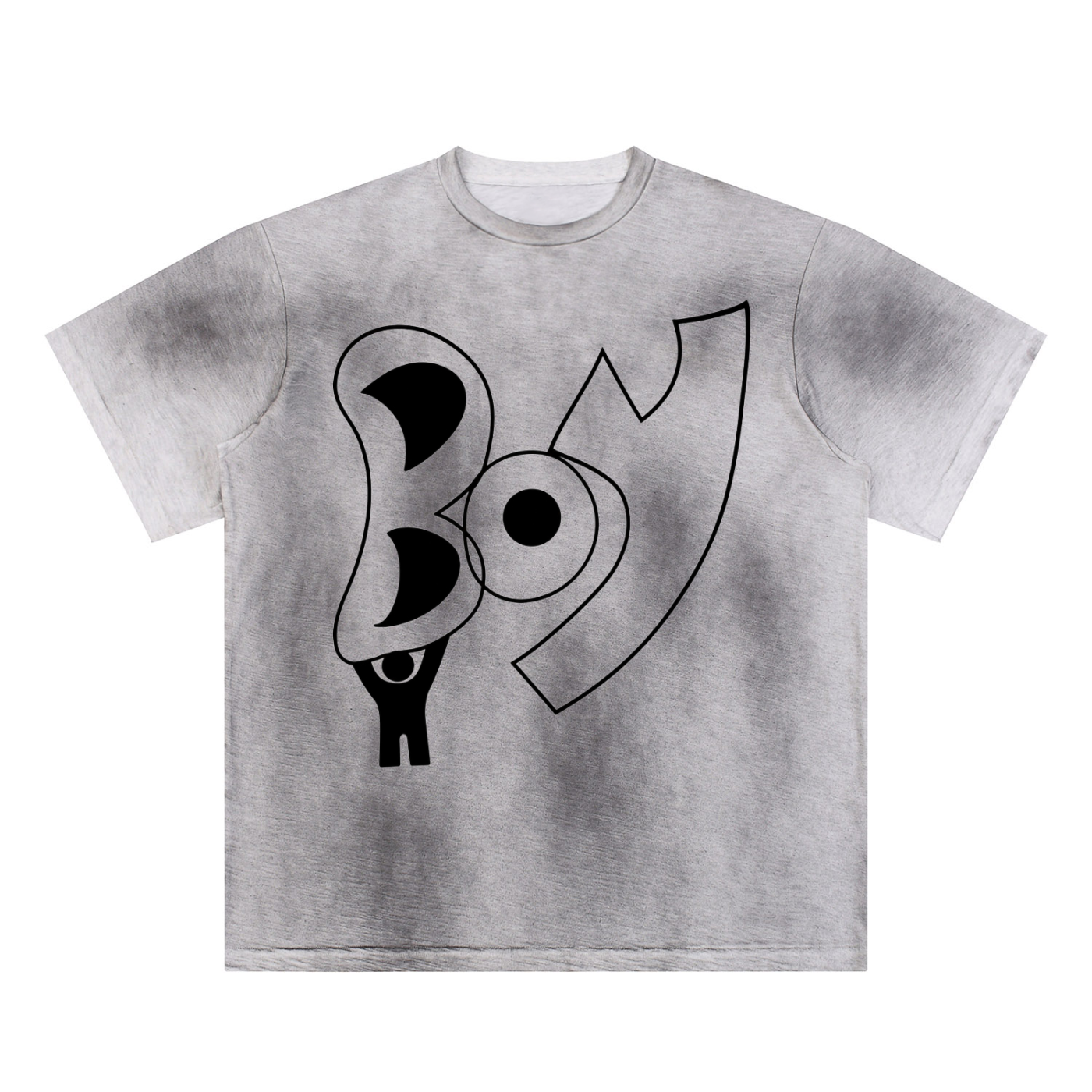 Sun Fade Hand-Painted T-Shirt