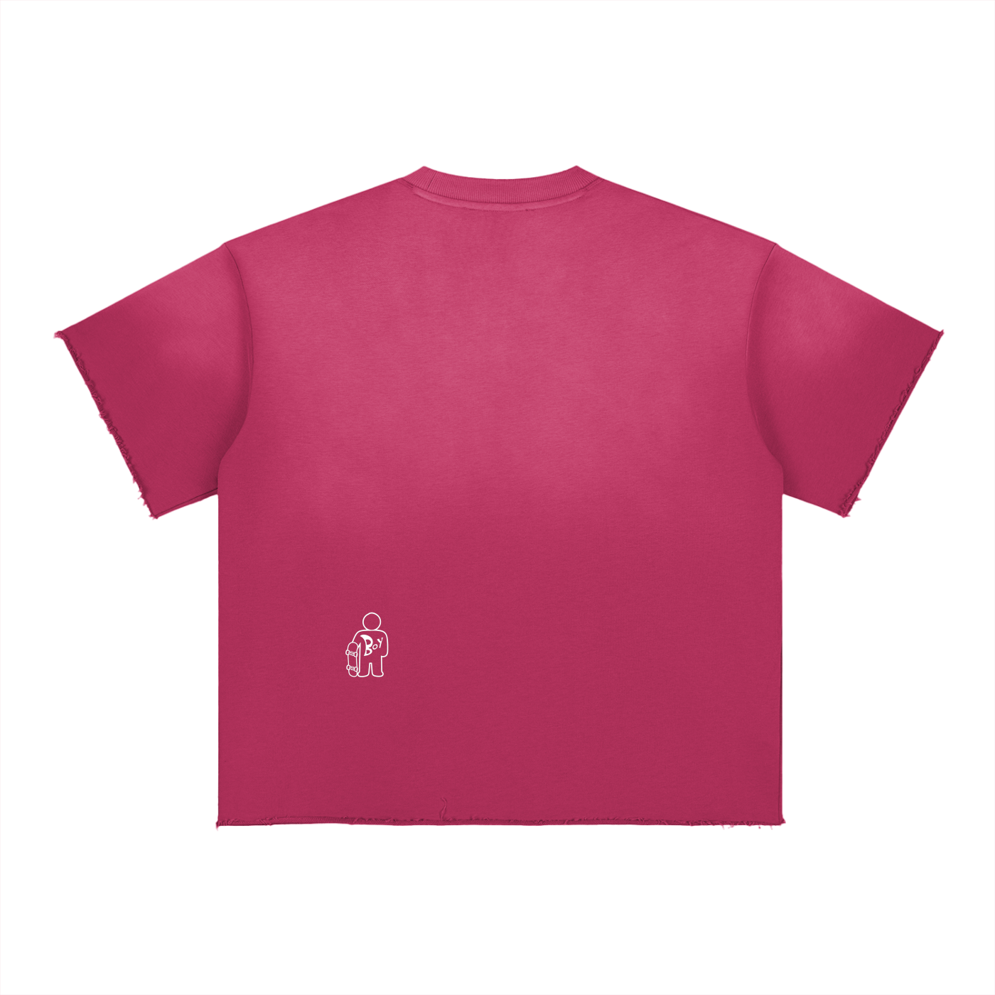 Sun Fade Raw Edge T-Shirt