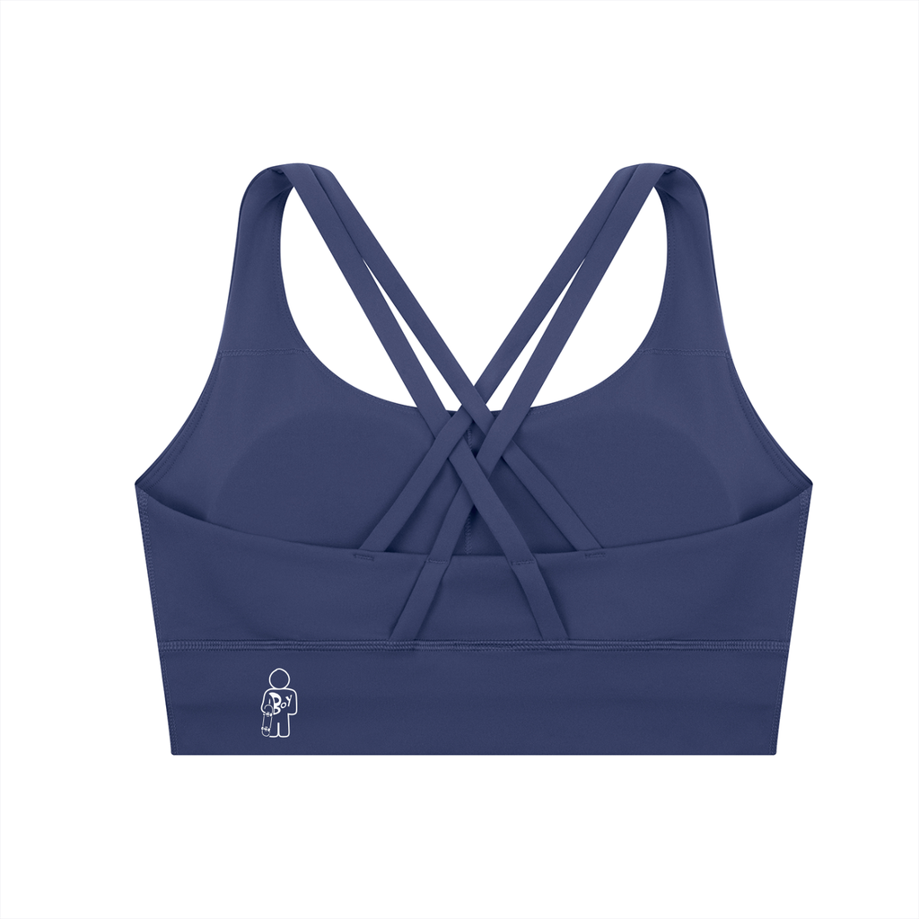 Strappy Criss-Cross Sports Bra