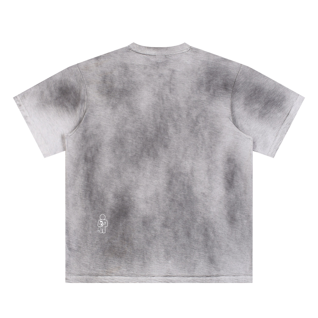 Sun Fade Hand-Painted T-Shirt