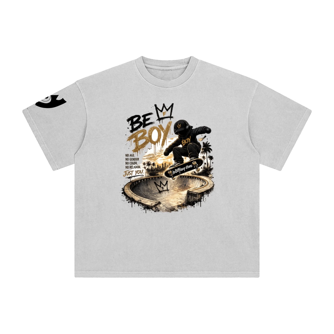 Enzyme Washed T-Shirt