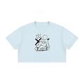 Women's Mineral Wash Cotton Crop T-Shirt