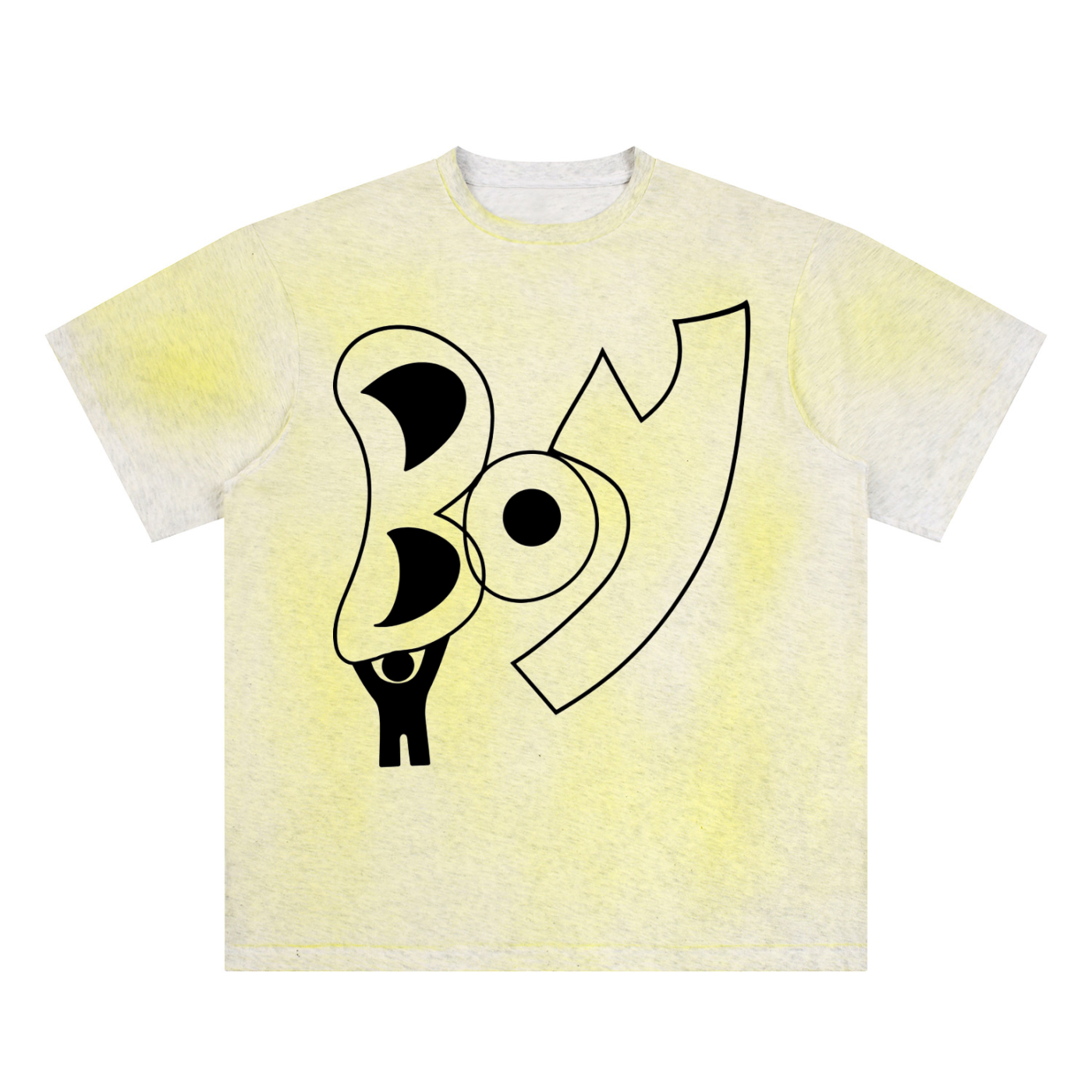 Sun Fade Hand-Painted T-Shirt