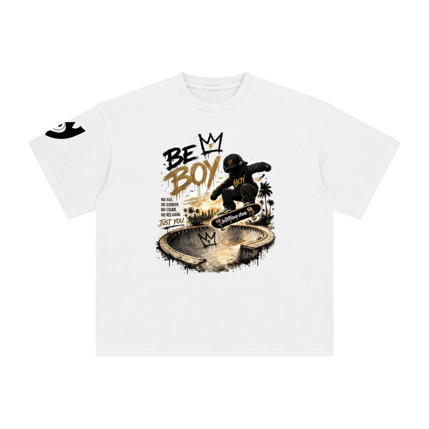 Enzyme Washed T-Shirt