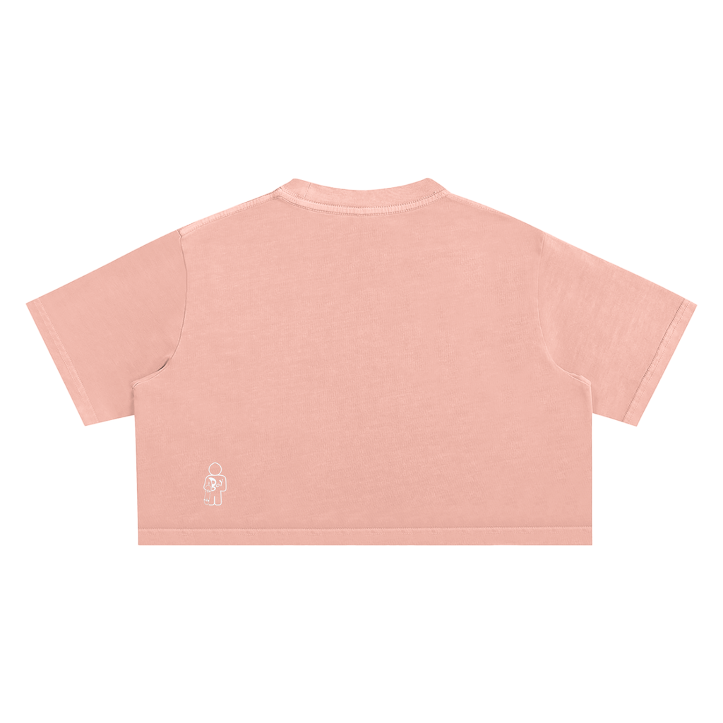 Snow Washed Crop Top
