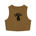 Women's Tight Crewneck Crop Tank Top