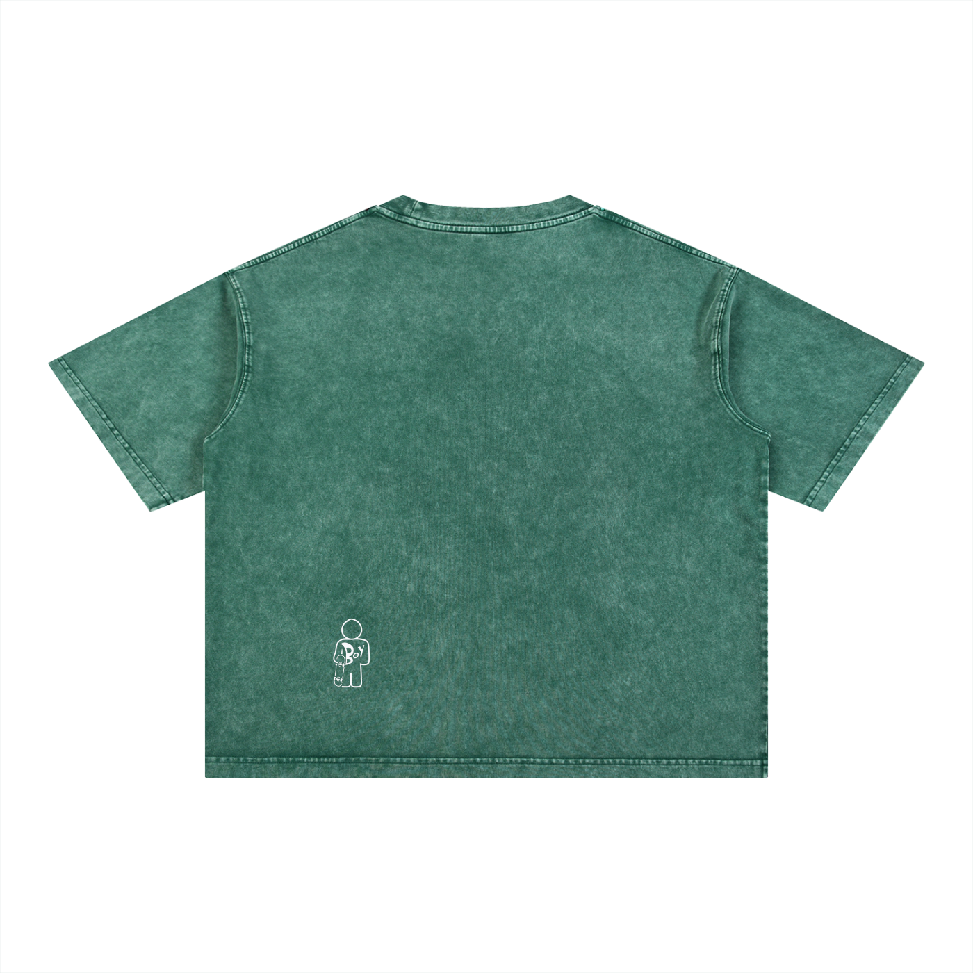 Mineral Wash Boxy Cotton T-Shirt