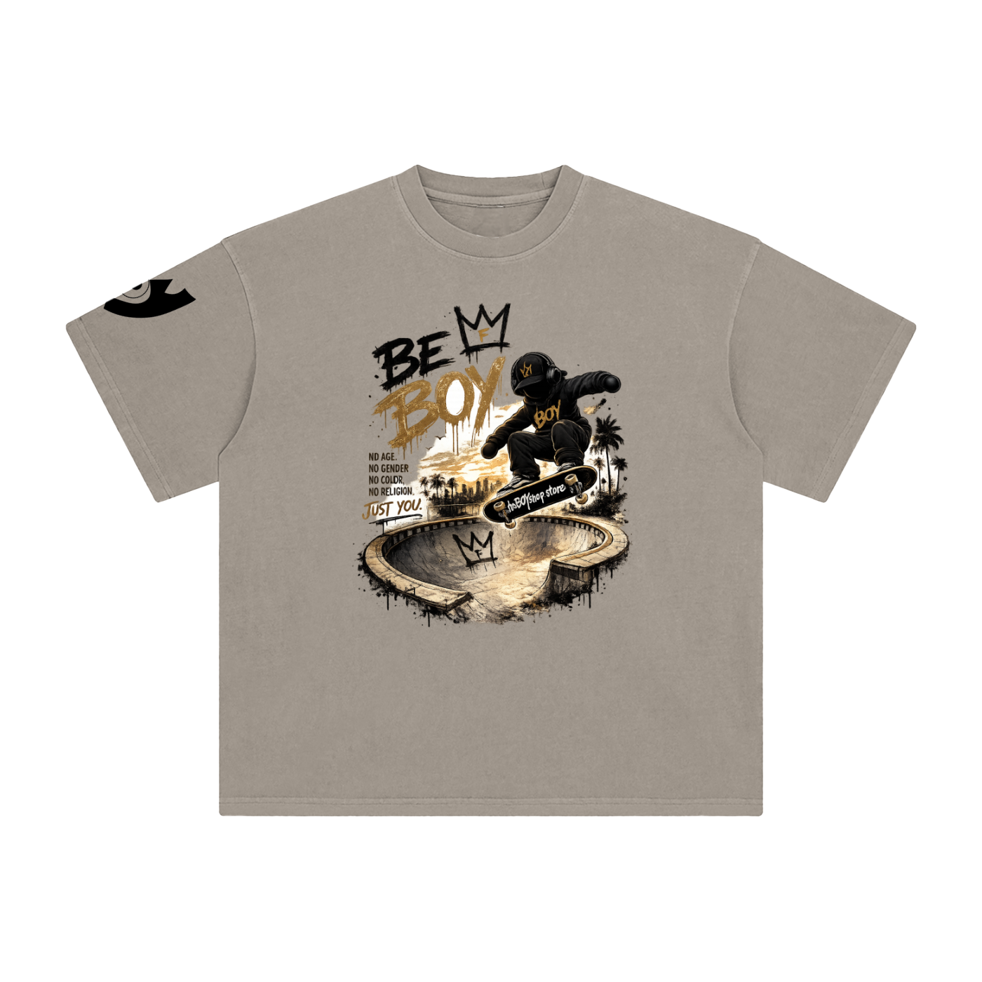 Enzyme Washed T-Shirt