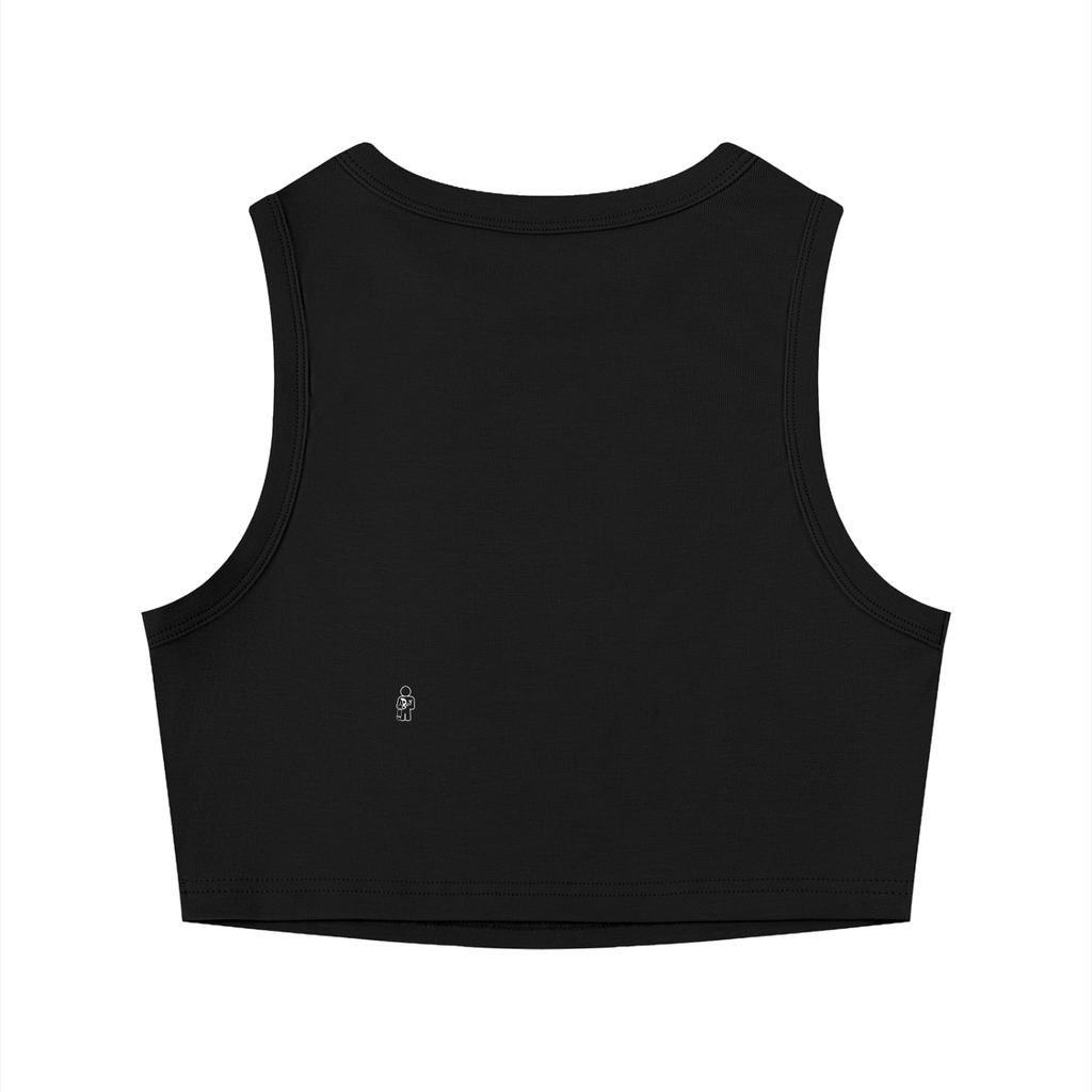 Women's Tight Crewneck Crop Tank Top