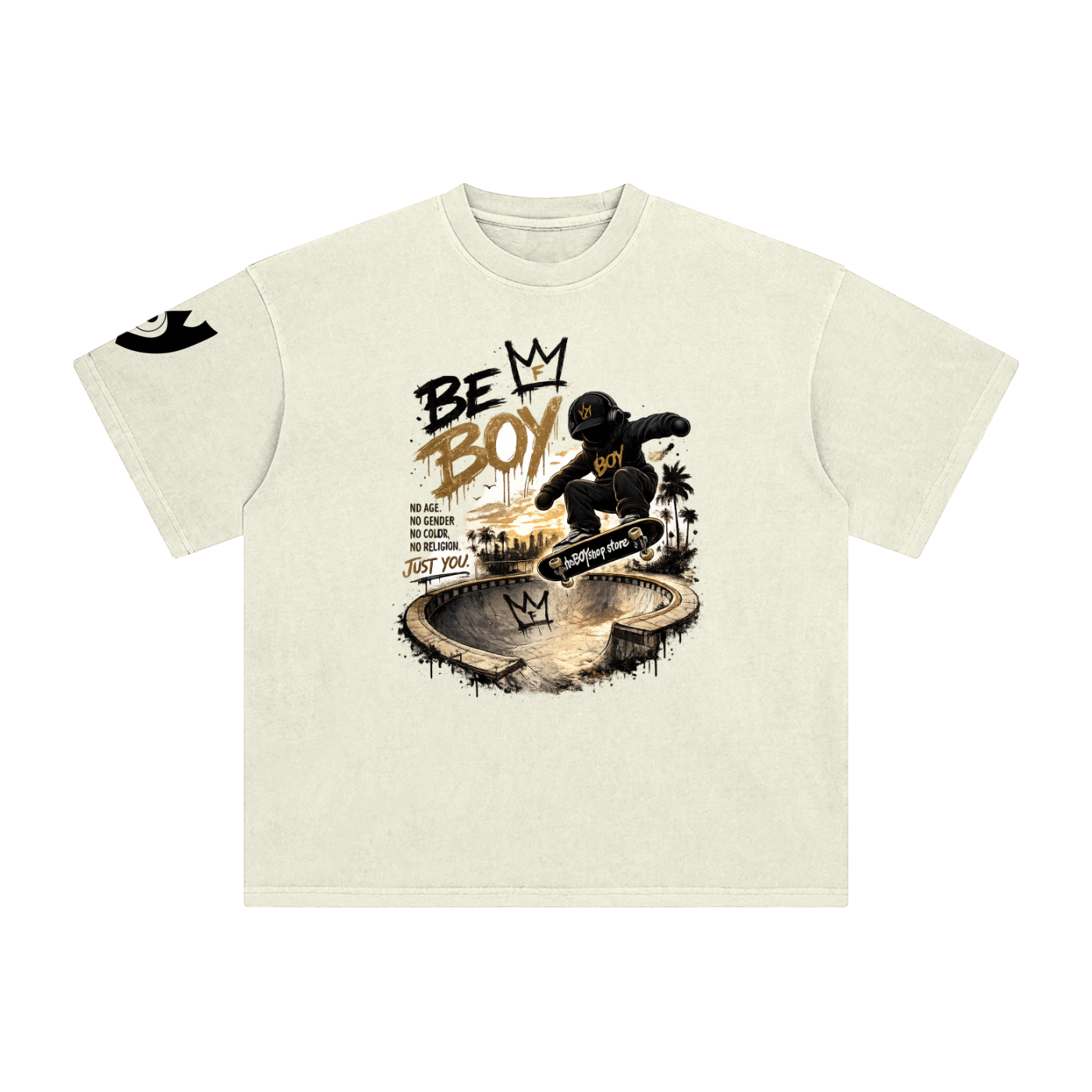 Enzyme Washed T-Shirt
