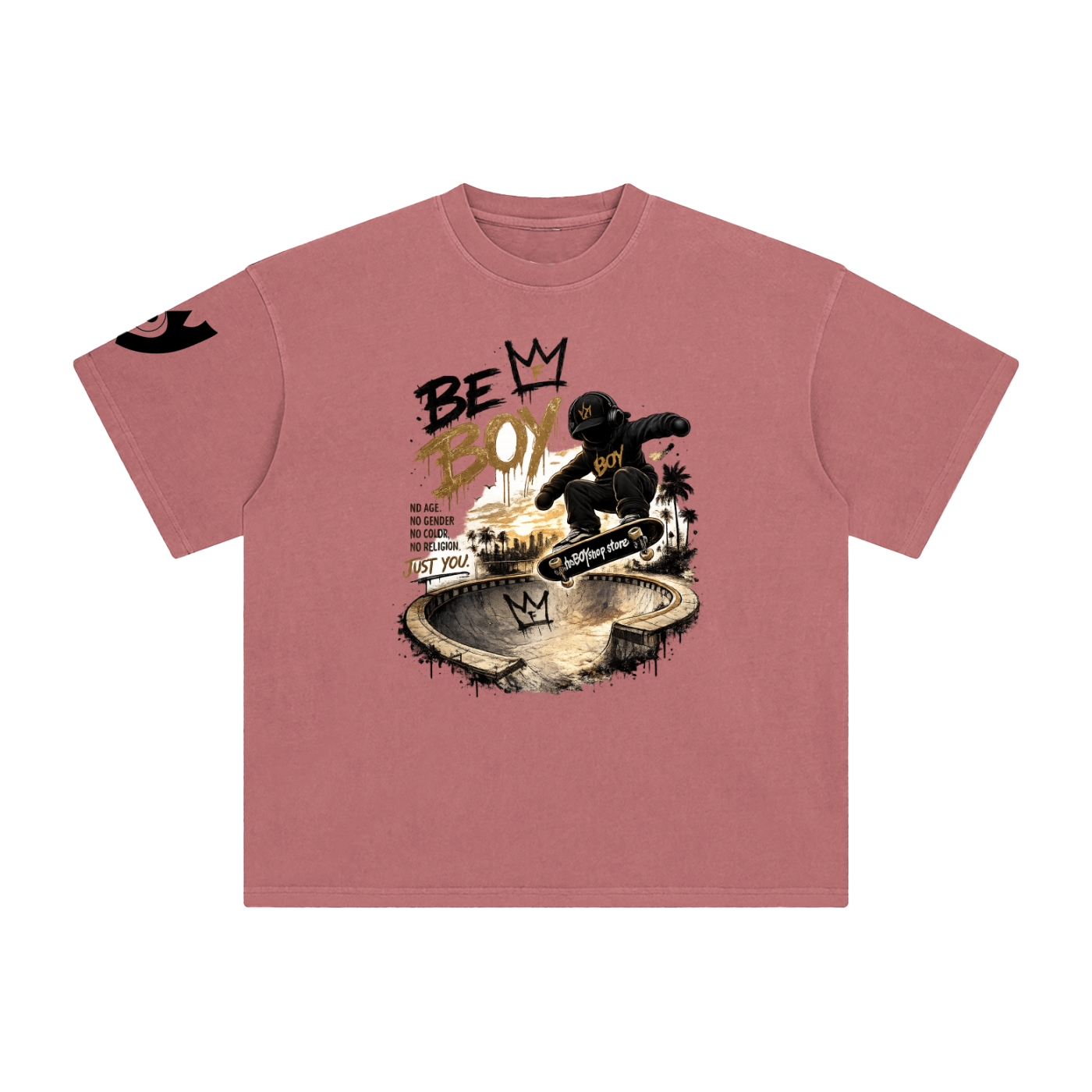Enzyme Washed T-Shirt