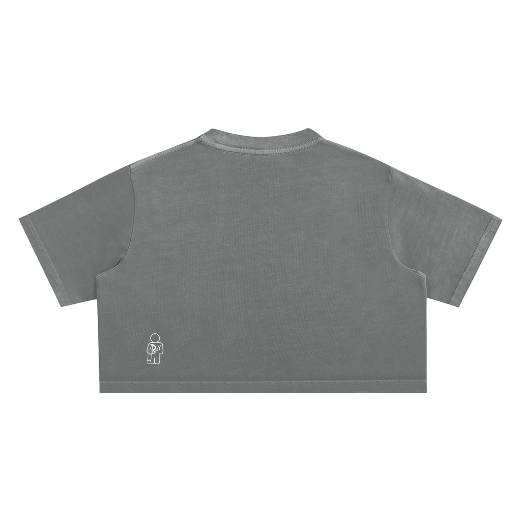 Snow Washed Crop Top