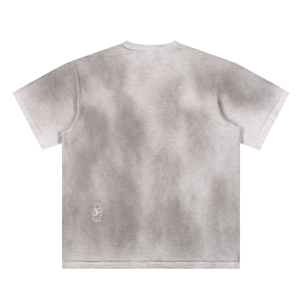 Sun Fade Hand-Painted T-Shirt