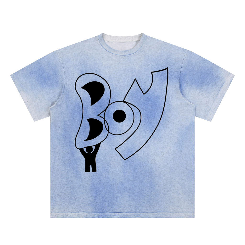 Sun Fade Hand-Painted T-Shirt