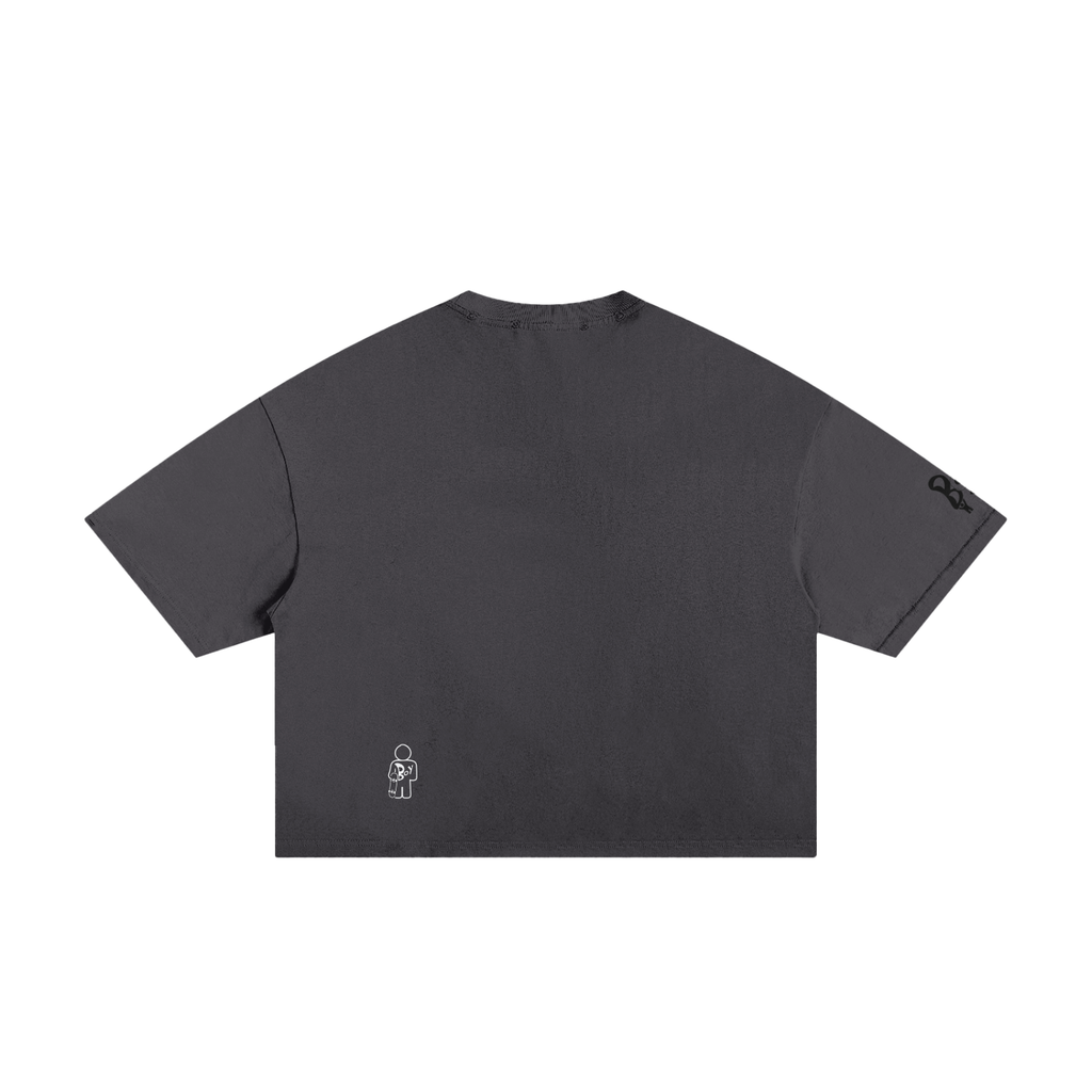 Classic Frayed Boxy Tee