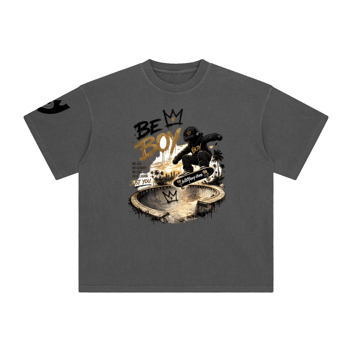 Enzyme Washed T-Shirt