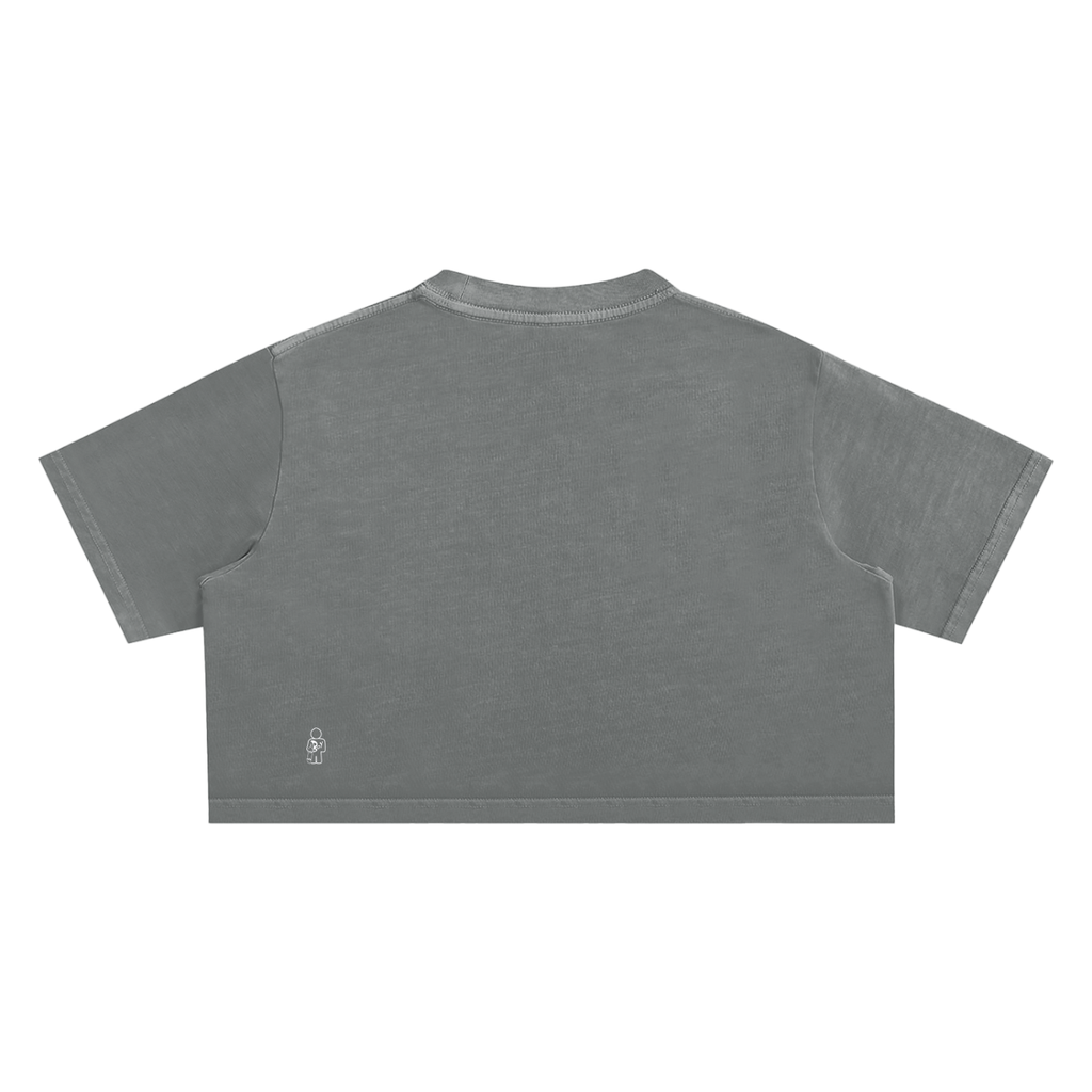 Snow Washed Crop Top