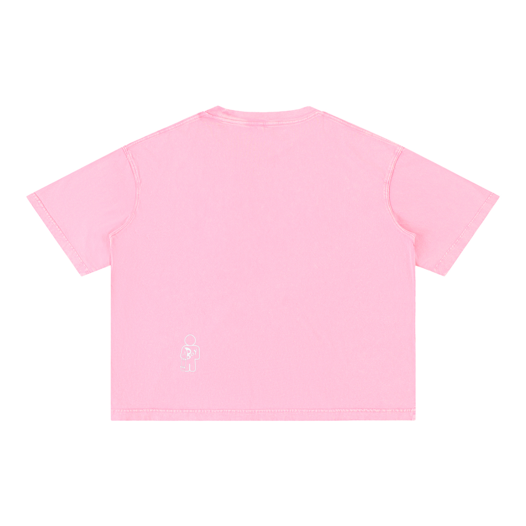 Mineral Wash Boxy Cotton T-Shirt