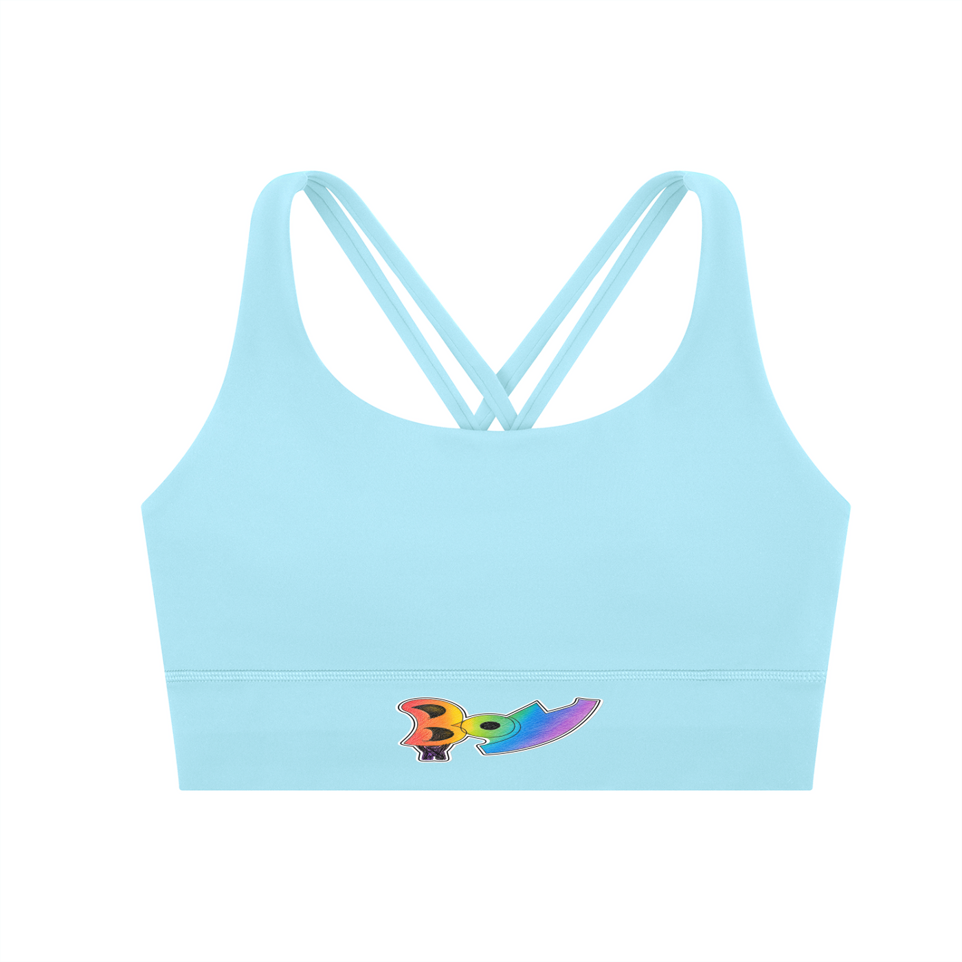 Strappy Criss-Cross Sports Bra