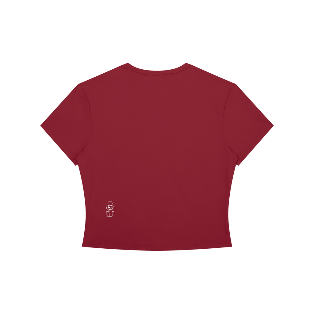 Women's Crewneck Crop T-Shirt